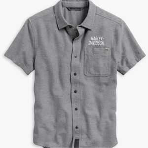 Harley-Davidson Men's #1 Graphic Short Sleeve Casual Shirt